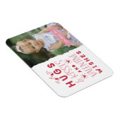 Hugs & Kisses & Valentine's Wish Magnet (Rechte Seite)