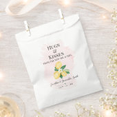 Hugs & Kisses von der neuen Frau Lemons Pink Showe Geschenktütchen (Ausgeschnitten)
