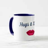 Hugs & Küsse Cup Tasse (Vorderseite Links)