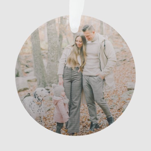 Hugs Liebe und Freude | Stilvolles Trendy Christma Ornament (Vorderseite)