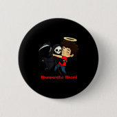 Hugs - Memento Mori Button (Vorderseite)