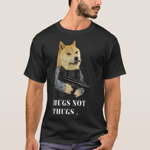 Hugs nicht Schläger T-Shirt