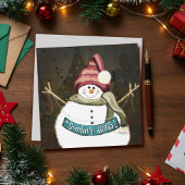 Hugs Niedliche Weihnachten des Schneemans