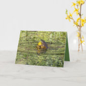 Hugs senden karte (Gelbe Blume)