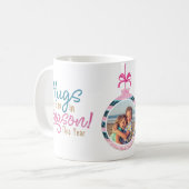 Hugs sind so in der Saison dieses Jahr | Fun Famil Kaffeetasse (Vorderseite Links)