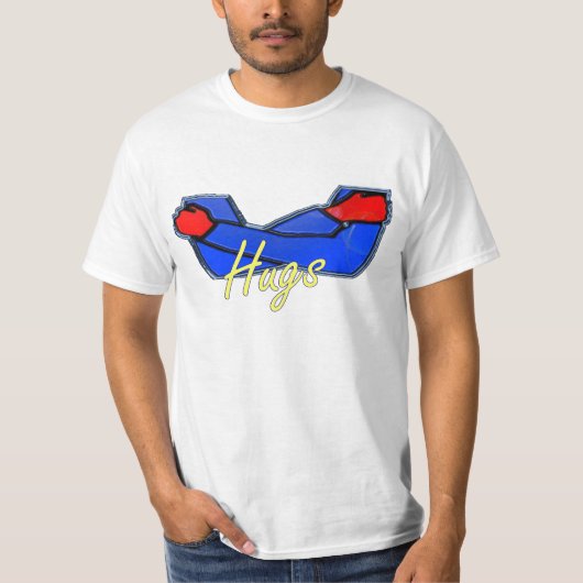 Hugs T Shirt (Vorderseite)