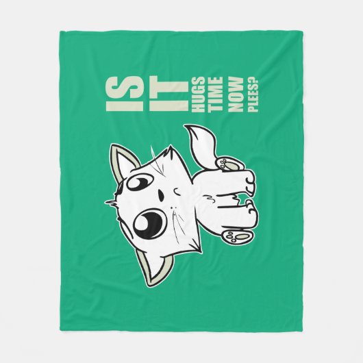 Hugs time fleecedecke (Vorderseite)