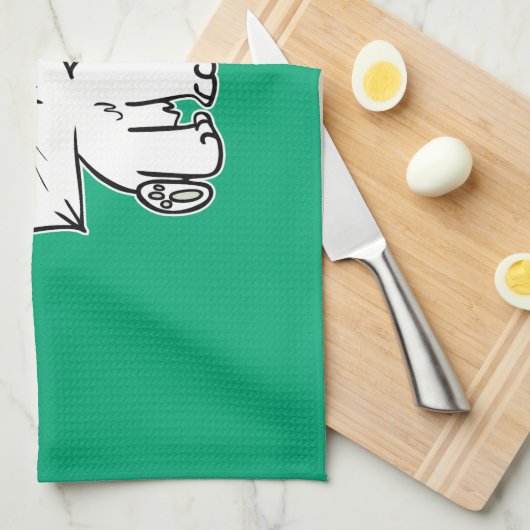 Hugs time geschirrtuch (Viertel Falte)