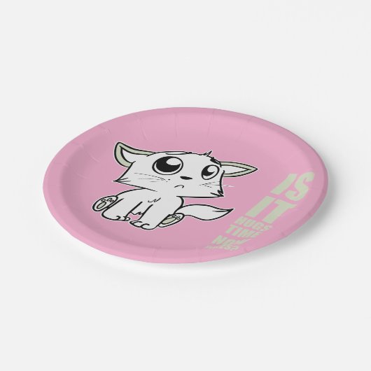 Hugs time pappteller (Schrägansicht)