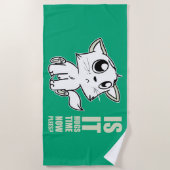 Hugs time strandtuch (Vorderseite)