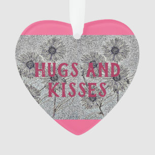 Hugs und Kisses Akrylus Ornament