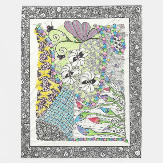 Hugs und Kisses Fleece Blanket (Vorderseite)