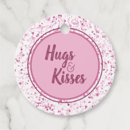 Hugs und Kisses Geschenkanhänger