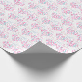 Hugs und Kisses Geschenkpapier (Ecke)