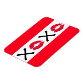 Hugs und Kisses Magnet (Linke Seite)