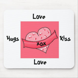 Hugs und Kisses - Mousepad