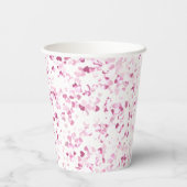 Hugs und Kisses Pappbecher (Rückseite)