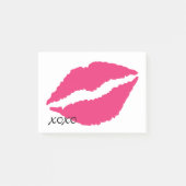 Hugs und Kisses Post-its Post-it Klebezettel (Vorderseite)