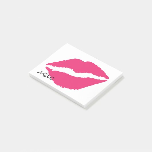 Hugs und Kisses Post-its Post-it Klebezettel (angewinkelt)