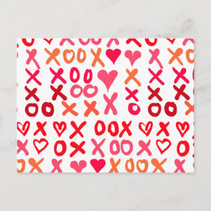 Hugs und Kisses Postkarte