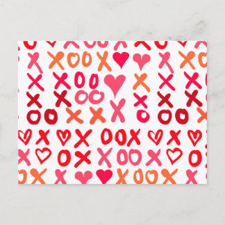 Hugs und Kisses Postkarte