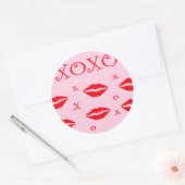 Hugs und Kisses Sticker (Umschlag)