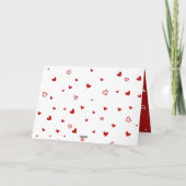 Hugs und Kisses und Dirty Sachen lustig Valentinin Karte (Rückseite)