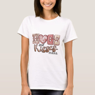 Hugs und Kisses xoxo Valentinstag T - Shirt