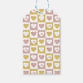 Hugs und Küsse Geschenkanhänger (Vorderseite)