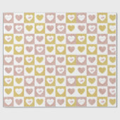 Hugs und Küsse Geschenkpapier (Flach)