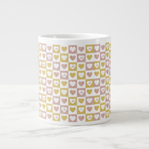 Hugs und Küsse Jumbo-Tasse