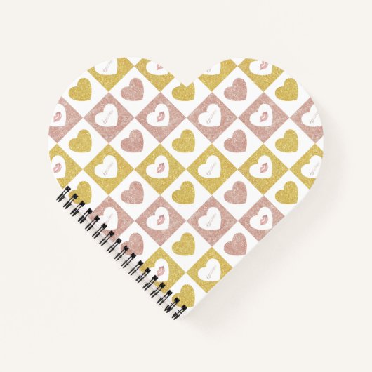 Hugs und Küsse Notizblock (Vorderseite)