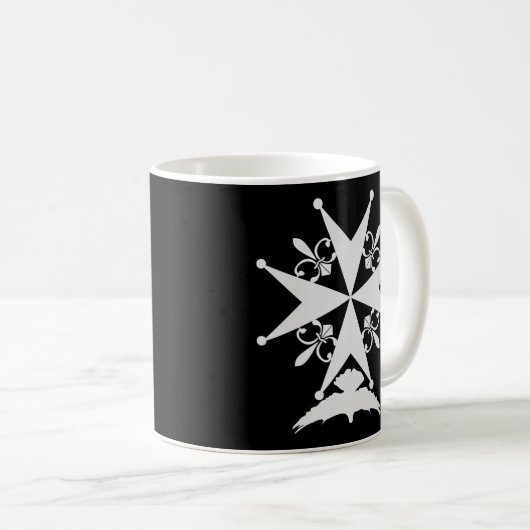Huguenot Cross Kaffeetasse (VorderseiteRechts)