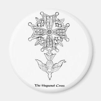 Huguenot Cross Magnet