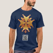 HUGUENOT CROSS T-Shirt (Vorderseite)