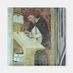 Hugues de Provence an seinem Schreibtisch, aus dem Magnet