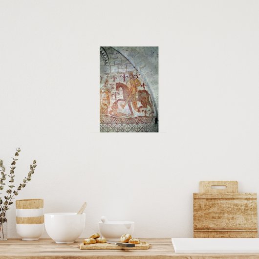 Hugues IX Lusignan Poster (Küche)