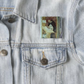 Huguesde Provence an seinem Schreibtisch, vom Button (Beispiel)