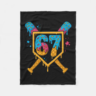 Hugvyn 67 Verkaufe Eis Drip Six Seven Genz Alpha Fleecedecke