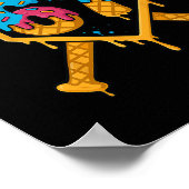 Hugvyn 67 Verkaufe Eis Drip Six Seven Genz Alpha Poster (Ecke)