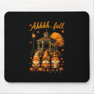 Hugvyn Ahhhh...Herbstsaison Kürbis-Gnom Herbst Th Mousepad