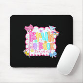 Hugvyn Back To School Preppy Bruh We Back Teachers Mousepad (Mit Mouse)