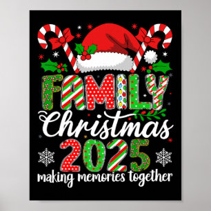 Hugvyn Christmas Family Weihnachten 2025 Matching Poster