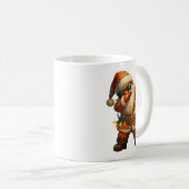 Hugvyn Christmas_ Patchwork Dabbing Santa Claus Xm Kaffeetasse (VorderseiteRechts)