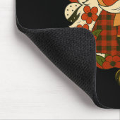 Hugvyn Christmas Santa Claus Patchwork Matching Fa Mousepad (Ecke)