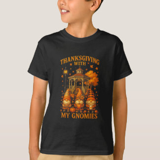 Hugvyn Erntedankfest mit meinen Gnomies Herbst Gno T-Shirt