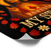 Hugvyn Fall Seine Barmherzigkeit schrieb meine Ges Poster (Ecke)