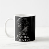 Hugvyn God Family Country Jesus Christian Faith Mi Kaffeetasse (Links)