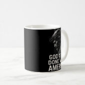 Hugvyn God Isn’t Done With America Christian Faith Kaffeetasse (VorderseiteRechts)