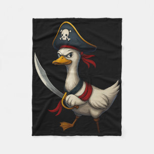 Hugvyn Halloween Pirate Goose Spooky Goose Costume Fleecedecke